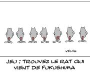 Trouvez le rat qui vient de Fukushima