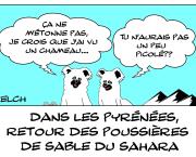 Un peu de désert dans les Pyrénées