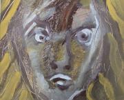 Médusée - peinture au fil du temps - 1992