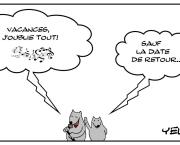 L'amnésie presque totale des vacances