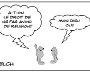 A-t-on le droit de ne pas avoir de religion?