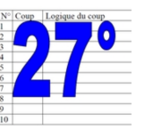 27° diagosudoku, avec la solution du vingt-sixième 