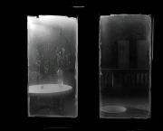 Le reflet dans la vitre