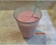 Milkshake aux framboises