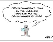 Changer l'eau en café