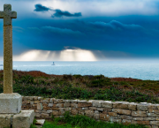 La pointe du Van en étant de grâce.