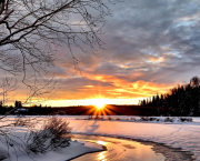 Ce jour, le solstice d'hiver