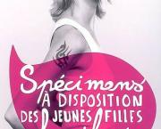 Spécimens à disposition des jeunes filles faciles