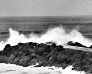Photo-poème : Rien n'arrête la vague