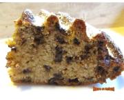 Gâteau aux bananes et pépites de chocolat