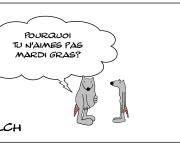 Le rat qui n'aimait pas Mardi Gras