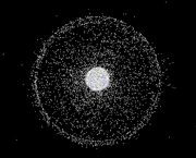 Pollution exponentielle de l’espace.