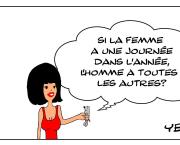 Le rat qui s'intéressait à la journée de la femme