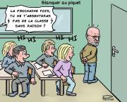 Blanquer au piquet