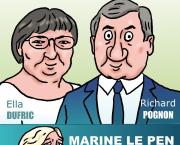 Marine Le Pen - affiche électorale