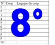 8° diagosudoku, avec la solution du septième
