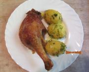 Cuisses de canard au four