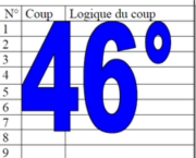46° diagosudoku, avec la solution du quarante-cinquième