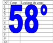 58° diagosudoku, avec la solution du cinquante-septième