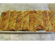 Bâtonnets façon pizza à base de pain
