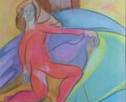 La virevolte - peinture au fil du temps - 2001