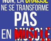 Non, la graisse ne se transforme PAS en muscle