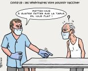 vaccination par les vétérinaires de la Covid-19