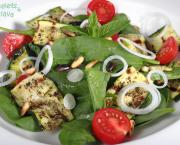 Salade de courgettes grillées