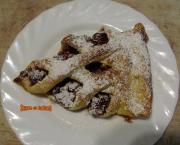 Feuilletés tressés aux figues, miel et noix