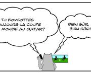Je boycotte , moi non plus...
