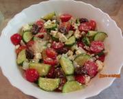 Salade grecque - Recette en vidéo