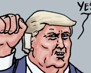 Trump et son oreille