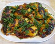 Cuisses de poulet au paprika, cuites au four