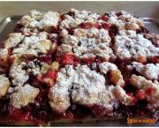 Carré aux framboises et groseilles
