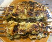 Brochettes de poulet mariné au yaourt et épices