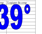 39° diagosudoku, avec la solution du trente-huitième