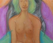 Peintures au fil du temps - Elle dénudée - 2002