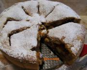 Tourte aux pommes façon strudel à la pâte brisée sucrée
