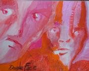 Double face - peinture au fil du temps - 1992