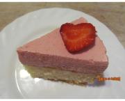 Gâteau Nuage aux fraises