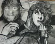 Peintures au fil du temps : 1985-2019 - Entre les lignes - 1995