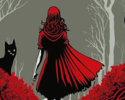 Ma nouvelle version du chaperon rouge.