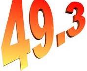 49.3 = record