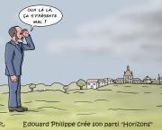 Edouard Philippe et son parti "Horizons"