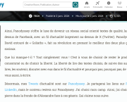 🇺🇸 Facebook, 🇺🇸 Twitter X, 🇺🇸 Instagram, 🇨🇳 Tik Tok, 🇺🇸 LinkedIn, 🇺🇸 Medium, 🇺🇸 Threads. Voeux et mission Panodyssey 🇫🇷 🇪🇺