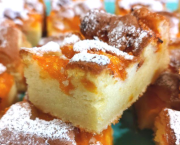 Gâteau au yaourt et aux abricots - Recette en vidéo 