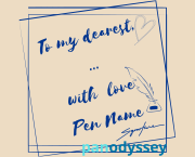 Pen Name! Captivating, Reliable, Enchanting, Admirable