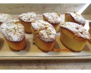 Financiers aux mirabelles à l'Amaretto