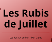 🗞 Les joyaux de Pan : les Rubis de Juillet (2021) ♦️