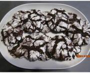 Biscuits craquelés au chocolat - Chocolate crinkle cookies